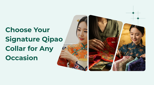 Qipao Necklines : How to Choose the Right one